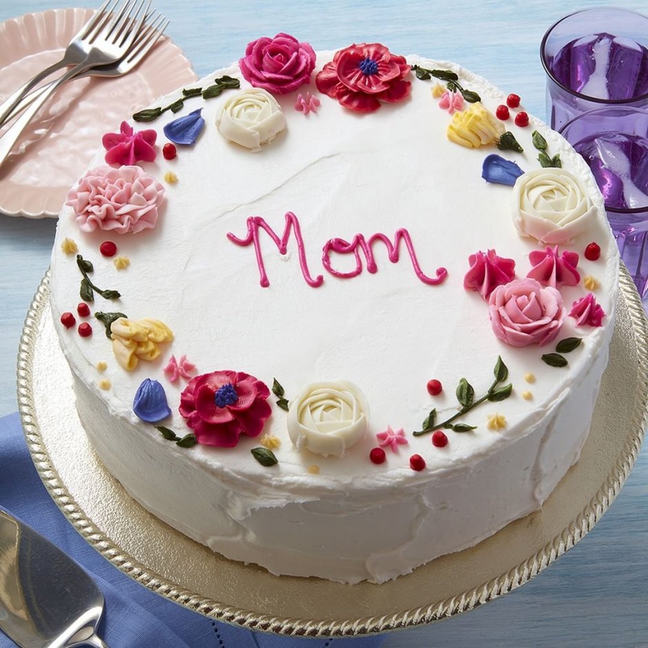 Необычный торт для мамы