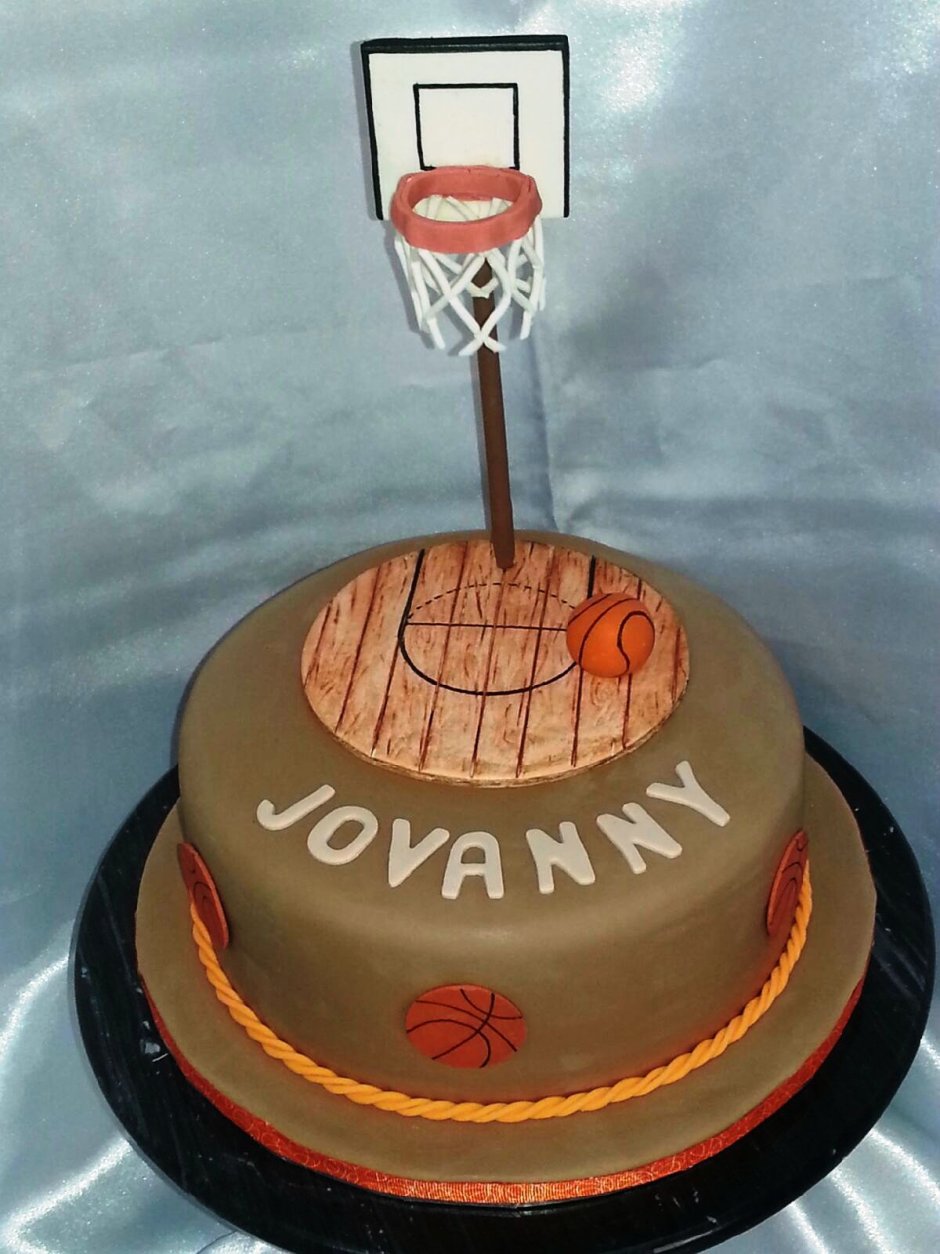 Баскетбольный торт Голден Стейт