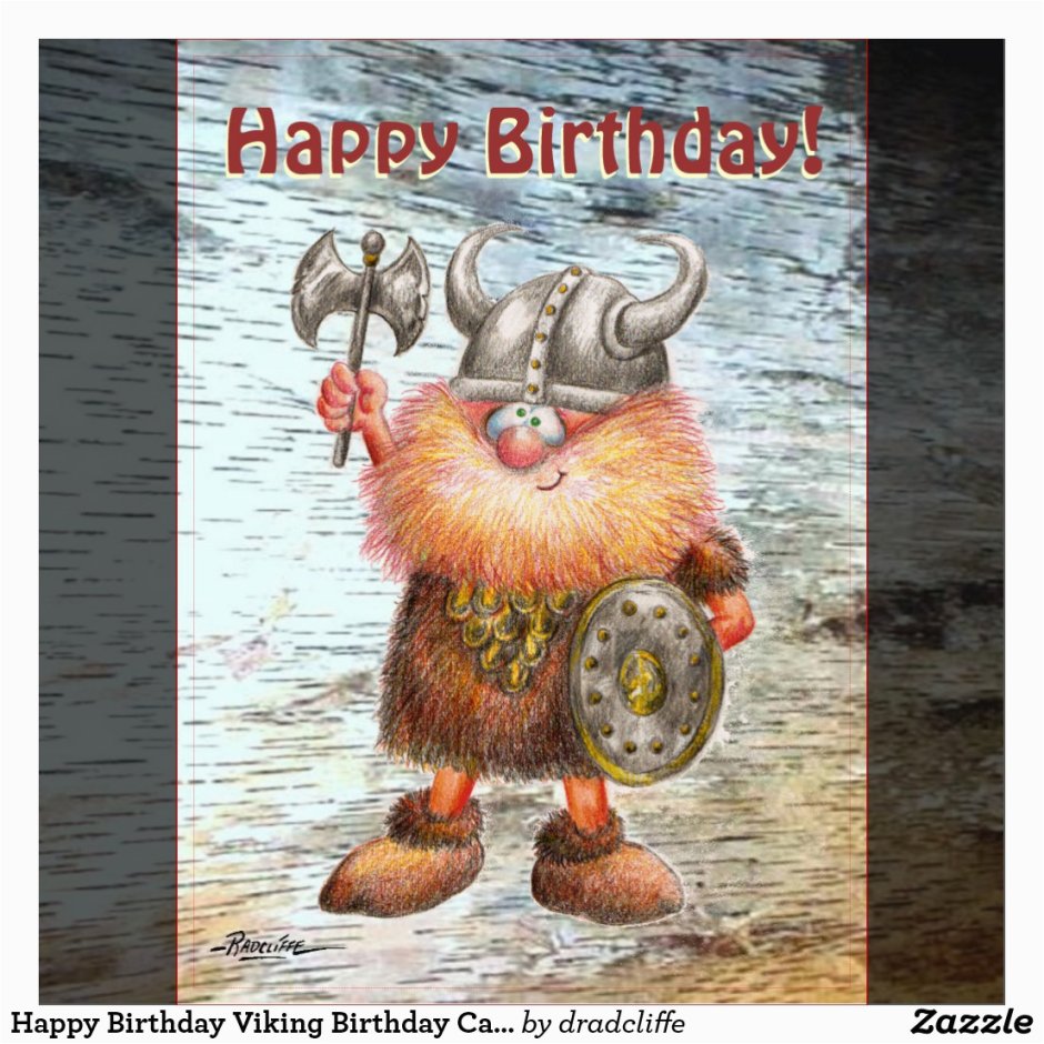 Поздравление викинга с днем рождения