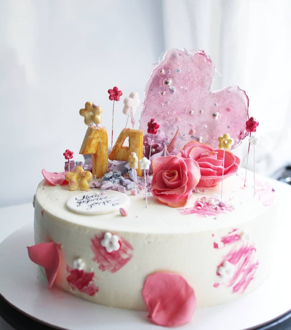 Тортик на день рождения дочке