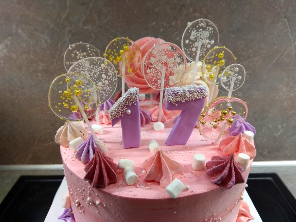 Тортик на день рождения 18 лет