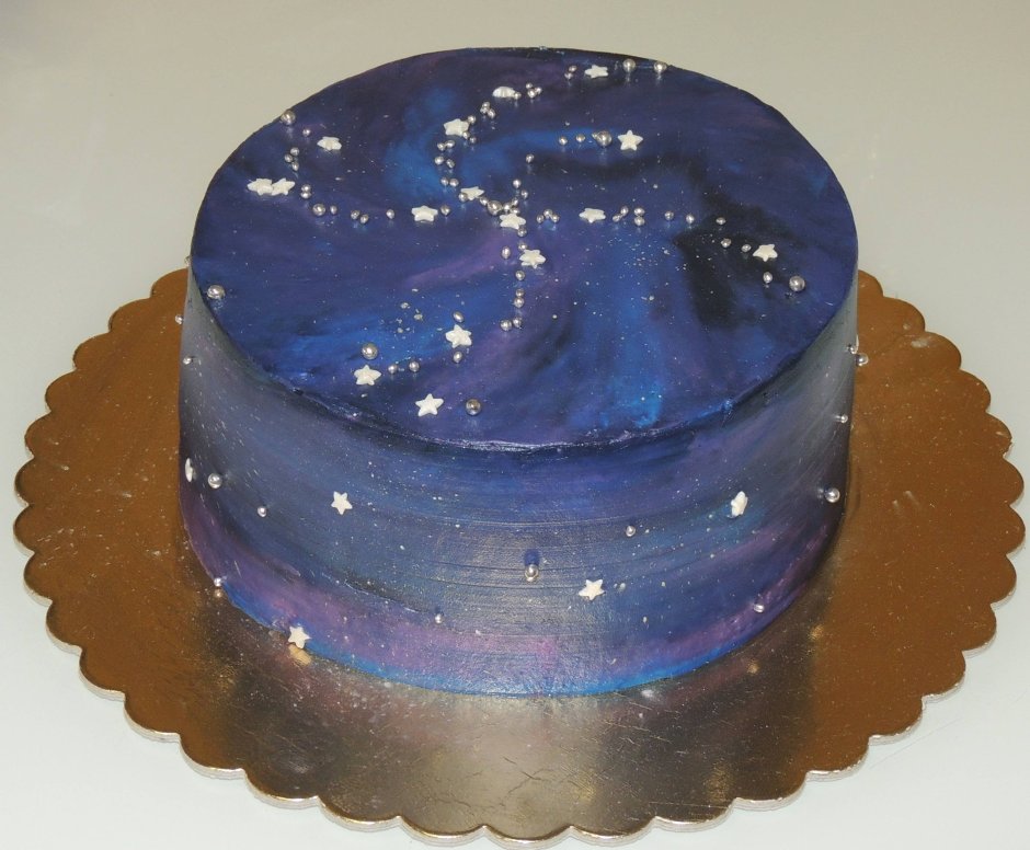 Торт космос для мальчика 15 лет
