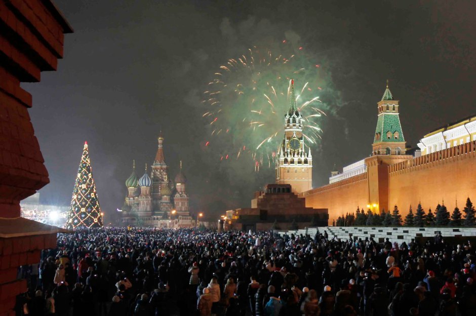 Елка на Манежной площади 2020 Москва