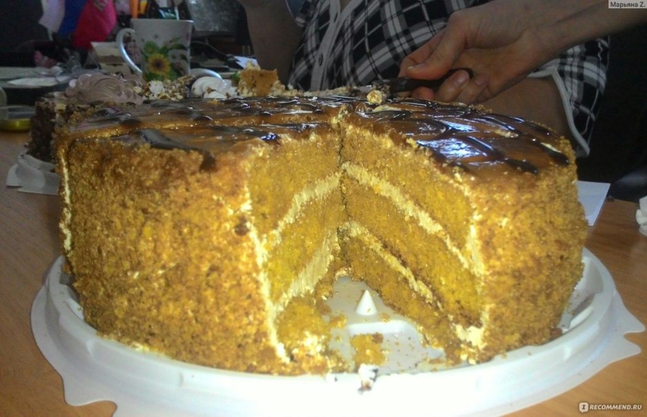 Соло Кармен торт бисквитный