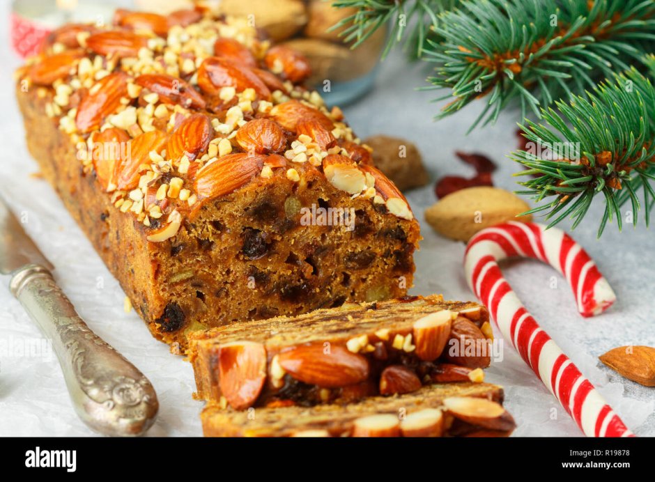 Норвежский миндальный пирог Рождественский