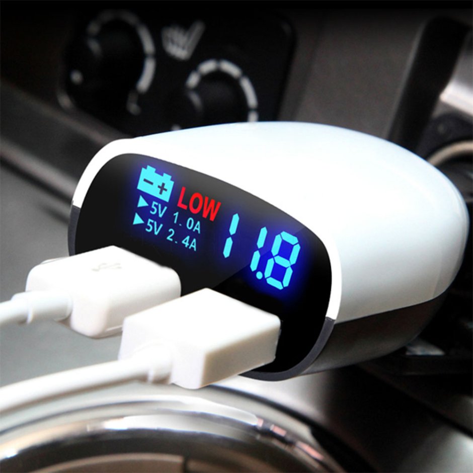 Dual USB car Charger 3.4a,