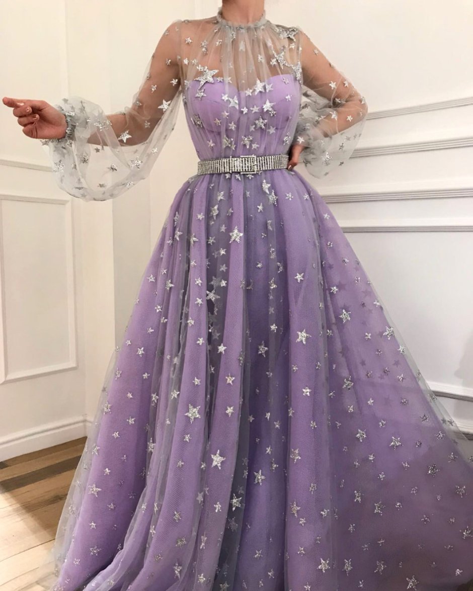 Teuta Matoshi Duriqi платье фиолетовые