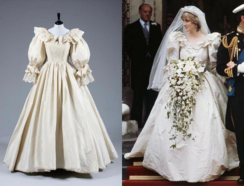 Свадебное платье принцессы Дианы интересные факты