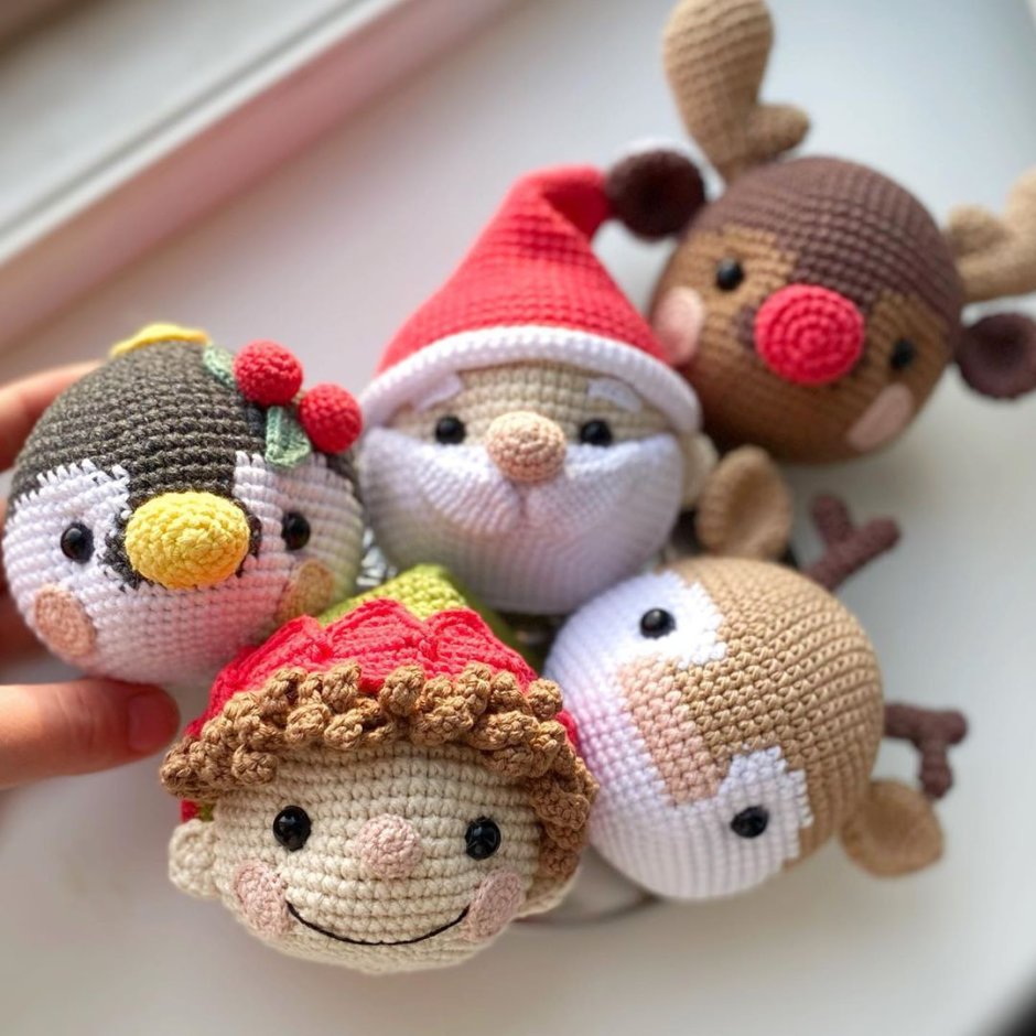 Reindeer Crochet Пингвин