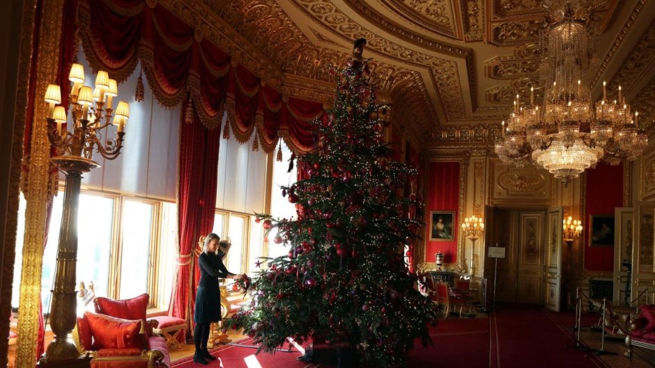 Рождественская ель в Виндзорском замке