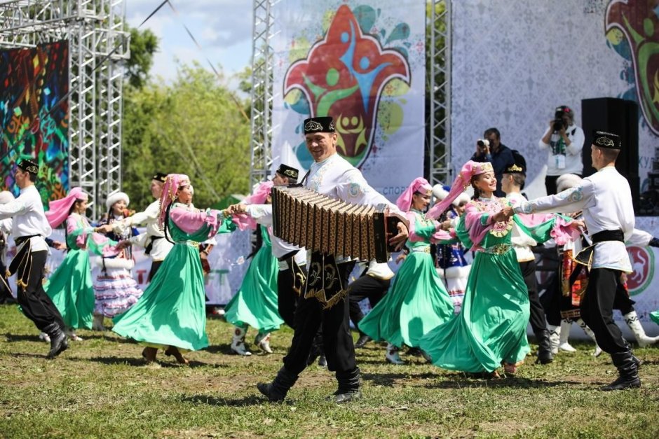 Традиция Татарстана Сабантуй