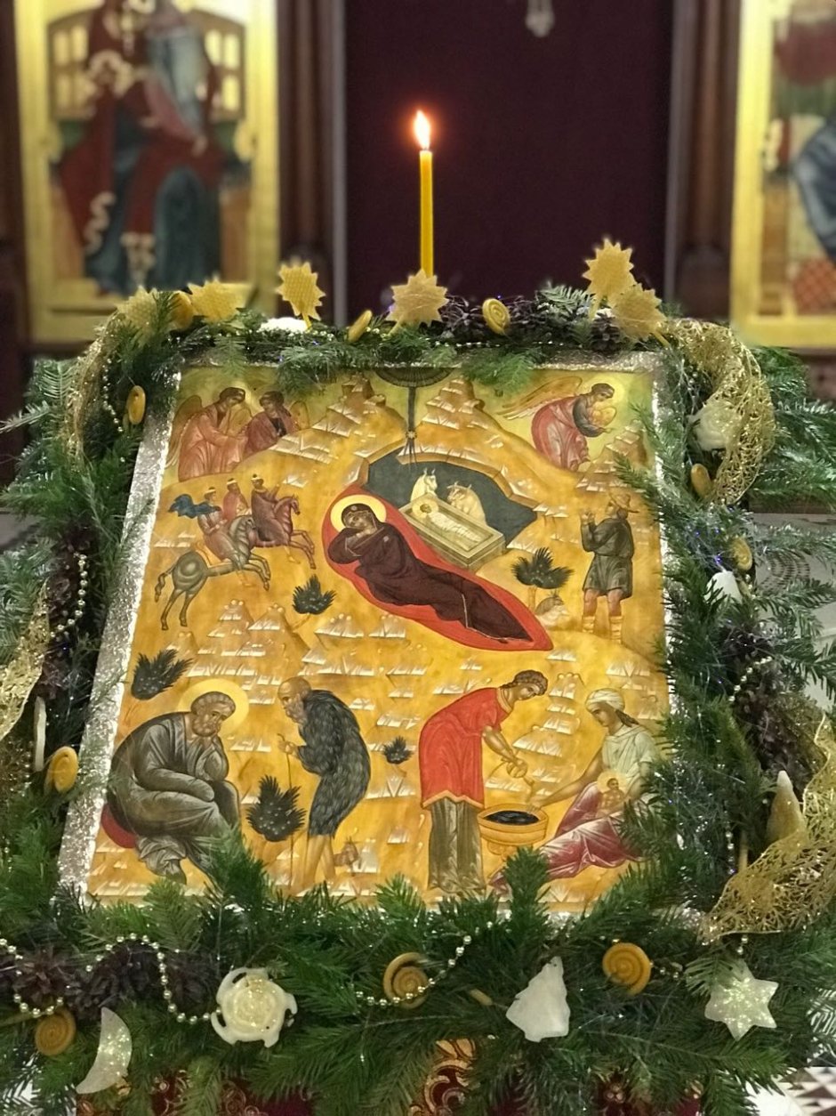 Рождественская Храмовая флористика