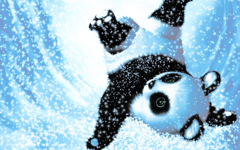 Panda на аватарку круглую