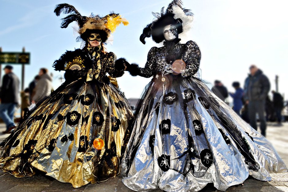 Венецианский карнавал Коломбина