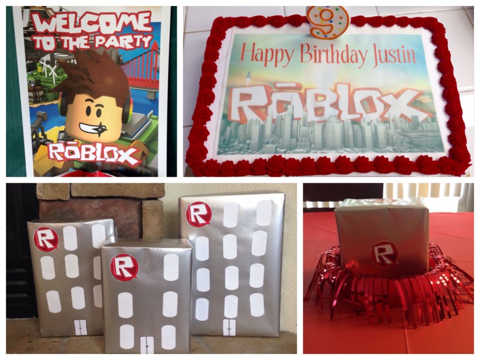 Roblox Birthday Party