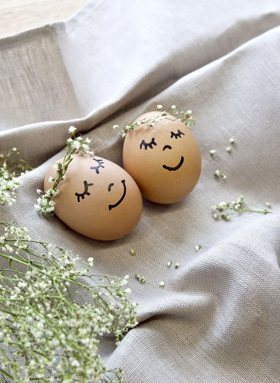 Забавные пасхальные яйца