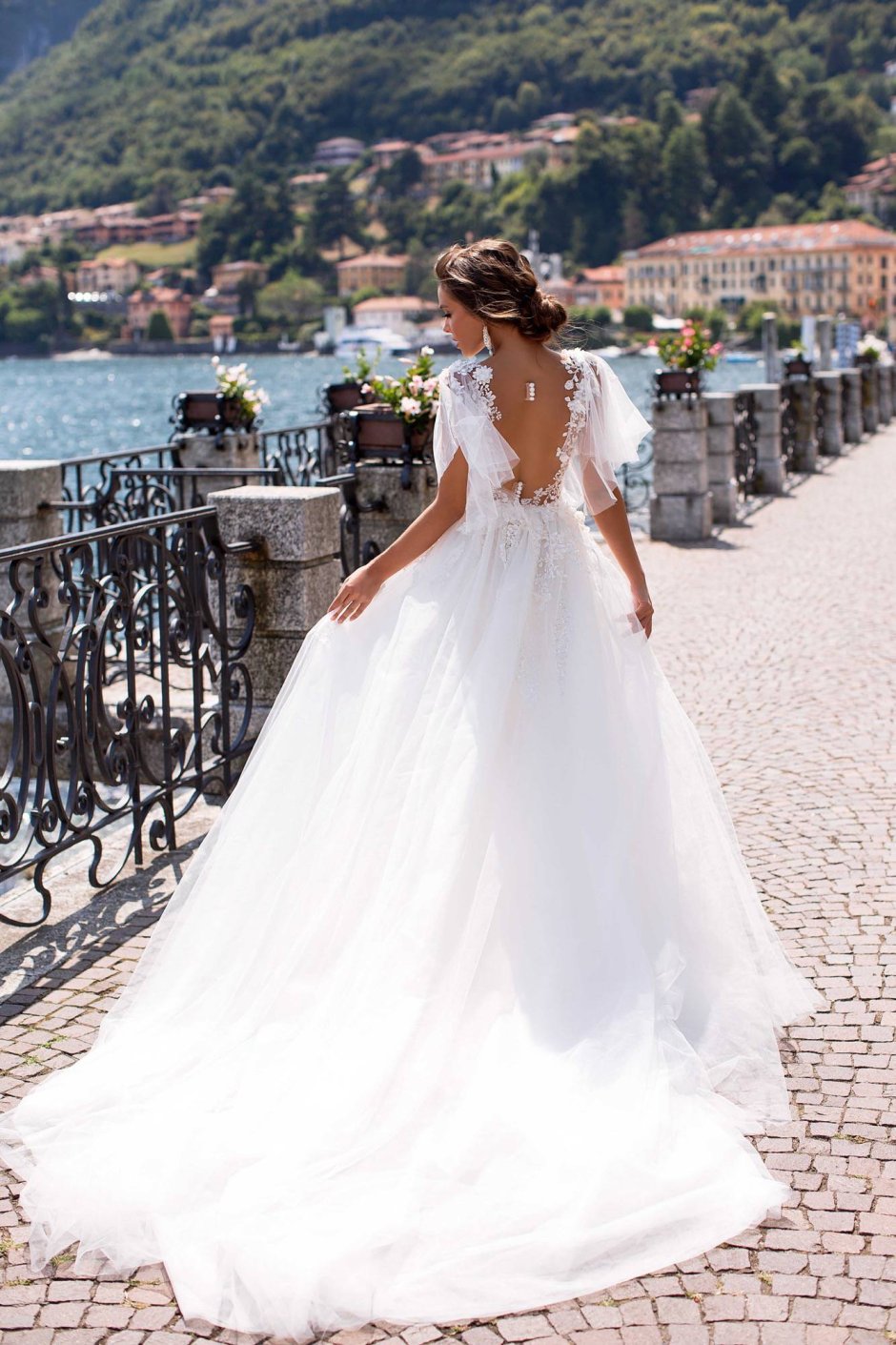 Свадьба в итальянском стиле платье