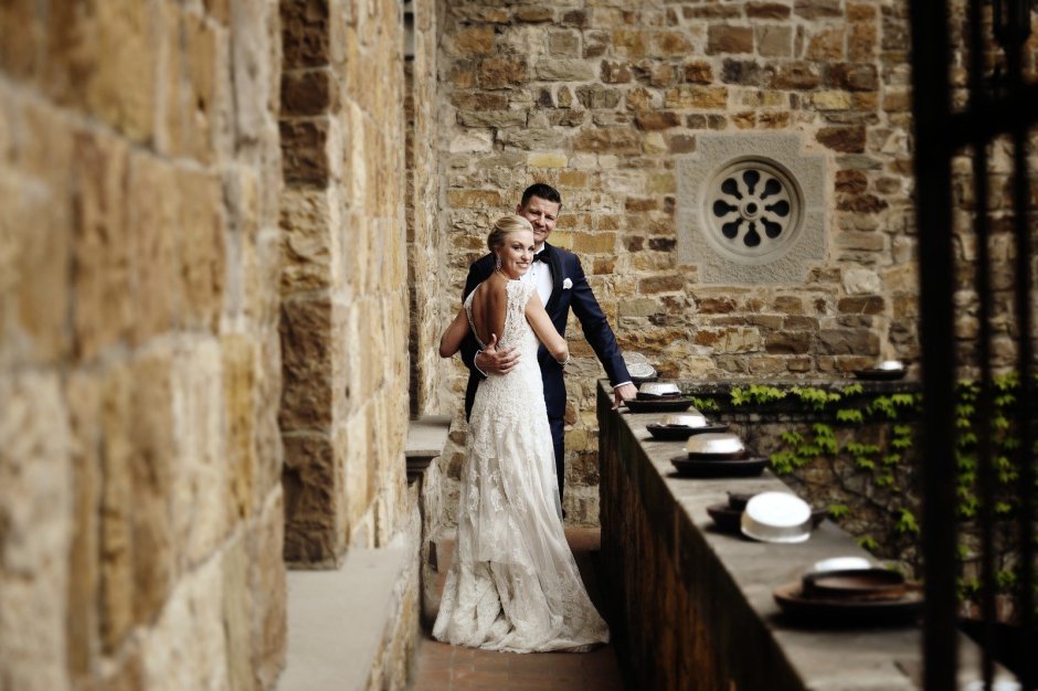 Платье с длинным рукавом Italian Wedding