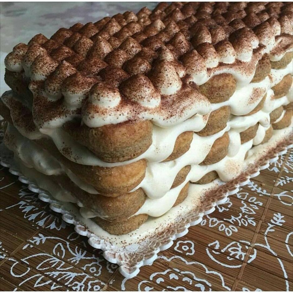 Торт из печенья красивый