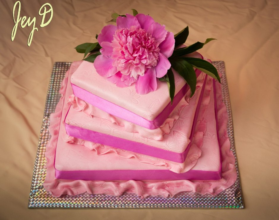 Красивый торт для сестры на день рождения