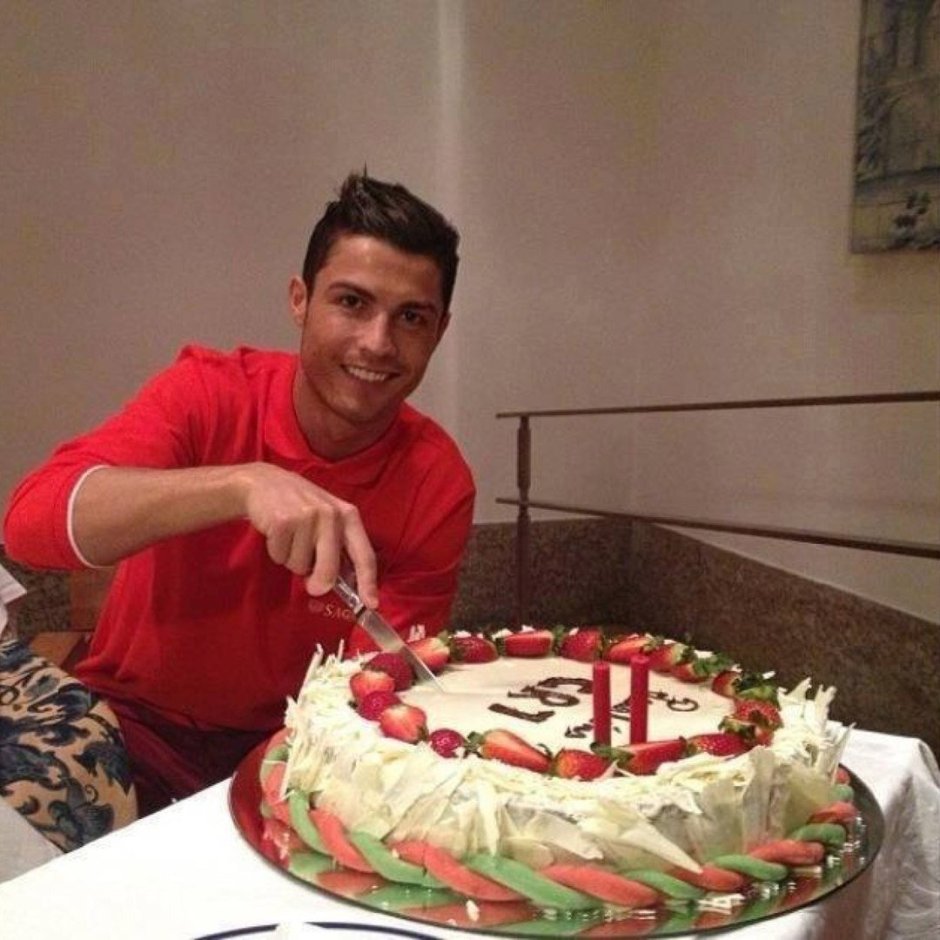 Торт с Роналдо