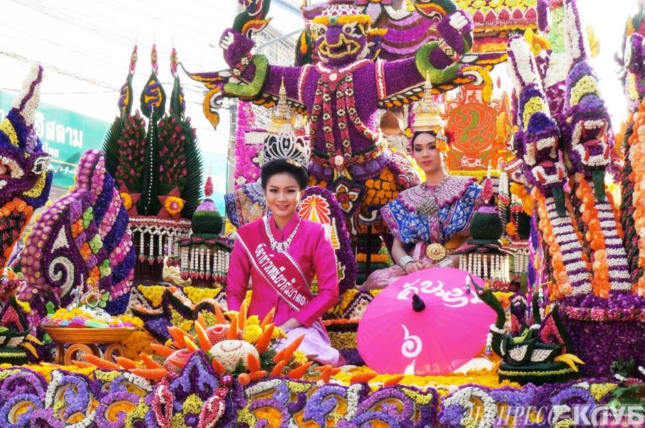 Праздник цветов (Chiang mai Flower Festival) - Таиланд