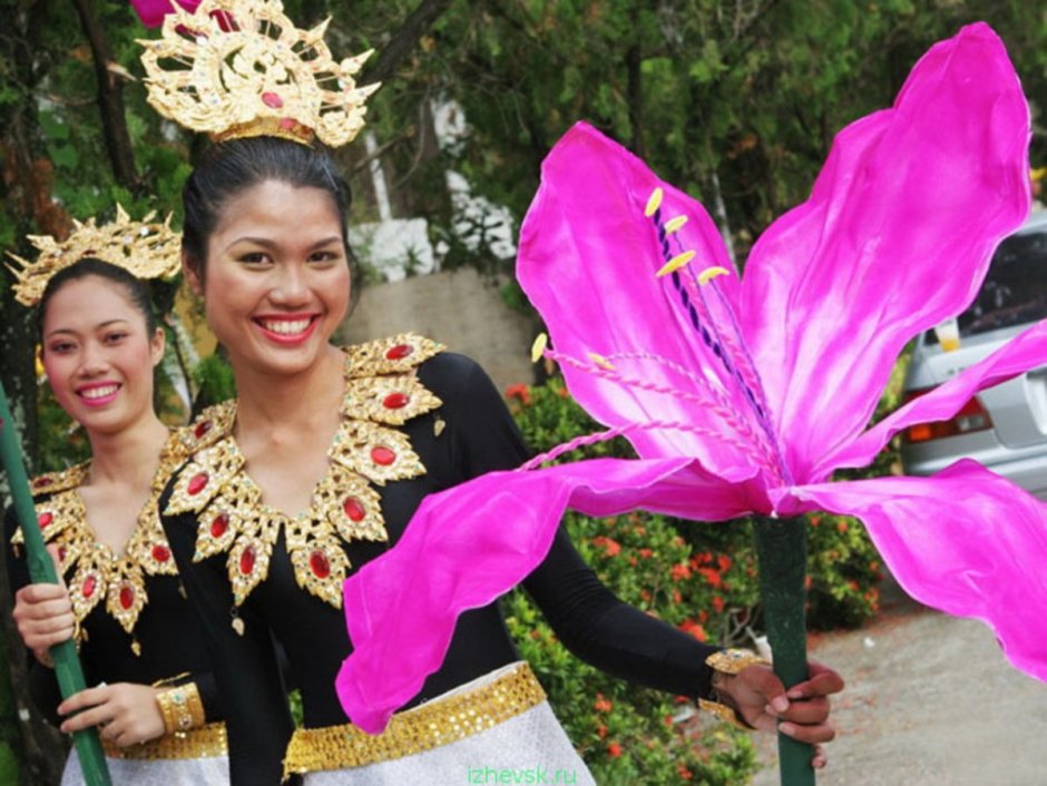 Тайланд праздник цветов