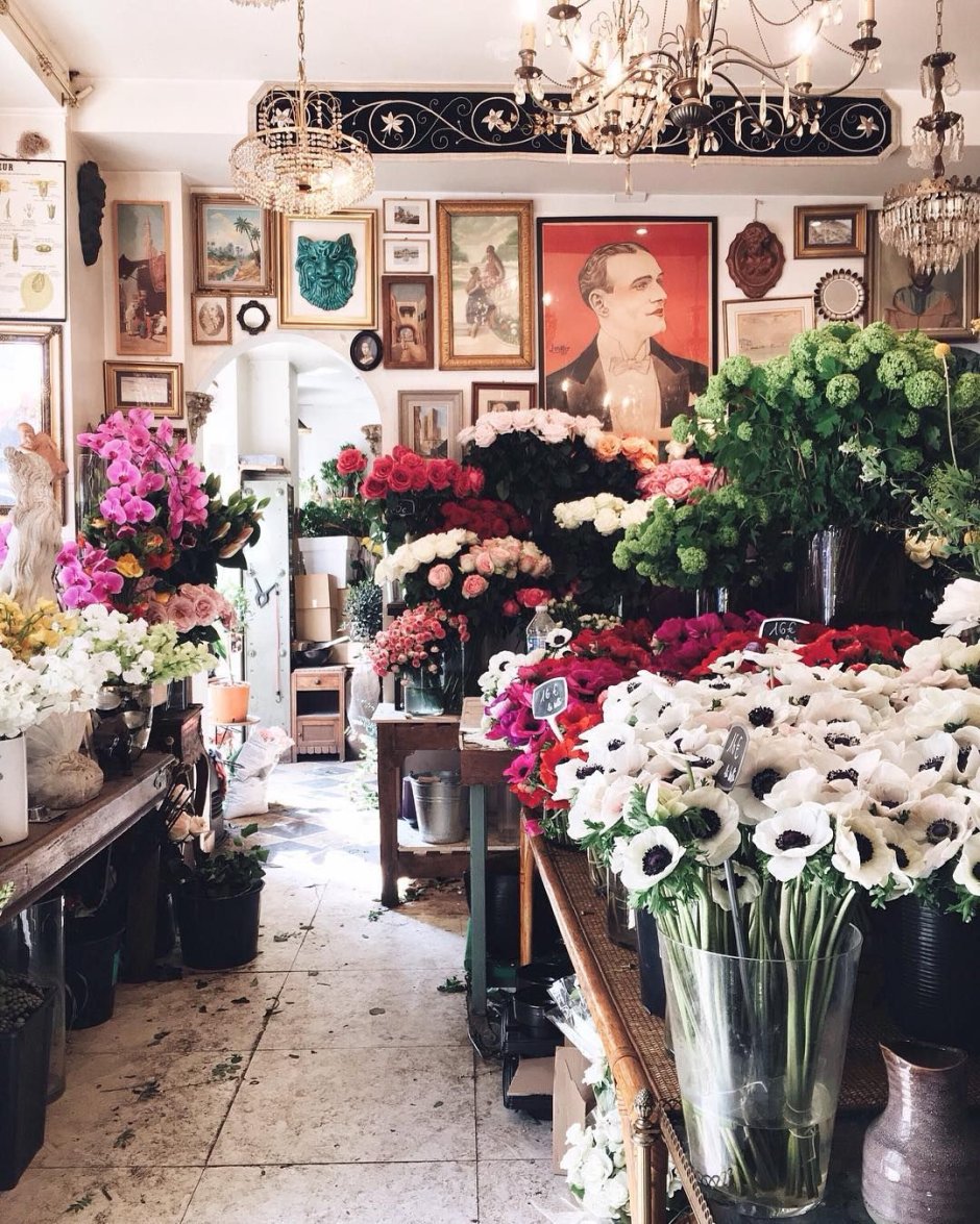 Цветочный магазин Эстетика