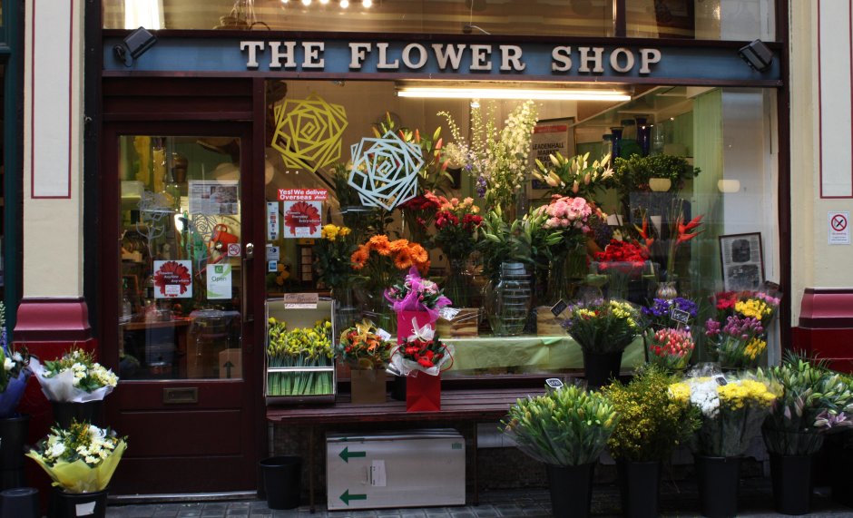 Цветочный магазин в Америке