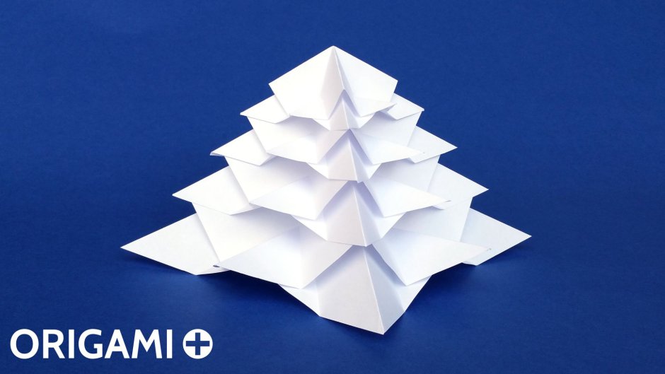 Новогодние оригами из бумаги формата а4