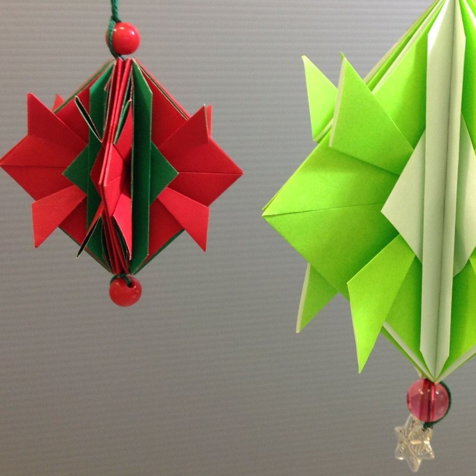 Елка оригами схема из бумаги пошагово