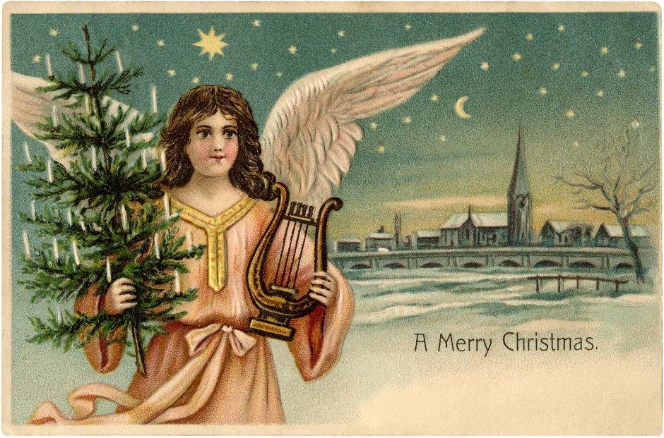 Открытки с Рождеством Христовым 2021