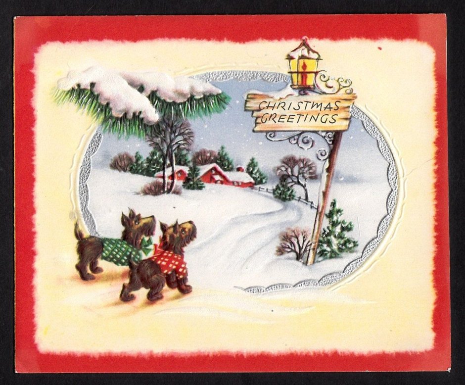Рождественские открытки Польша