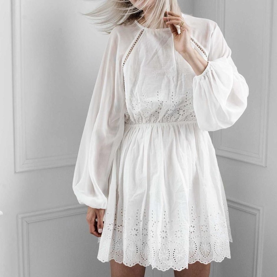 Белое платье Эстетика