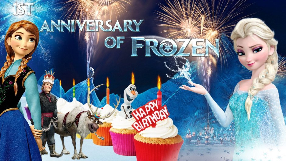 Elsa Frozen Happy Birthday