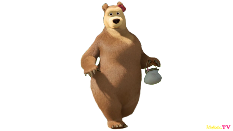 Надувной медведь аниматор