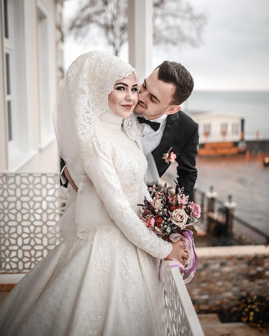 Невесты в хиджабе в Дагестане
