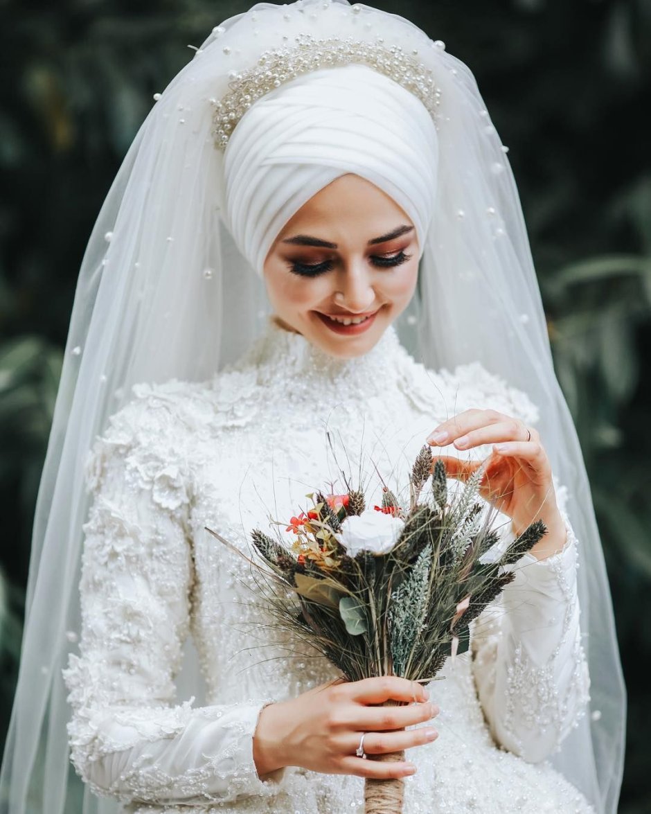 Свадебные Хиджабы 2021