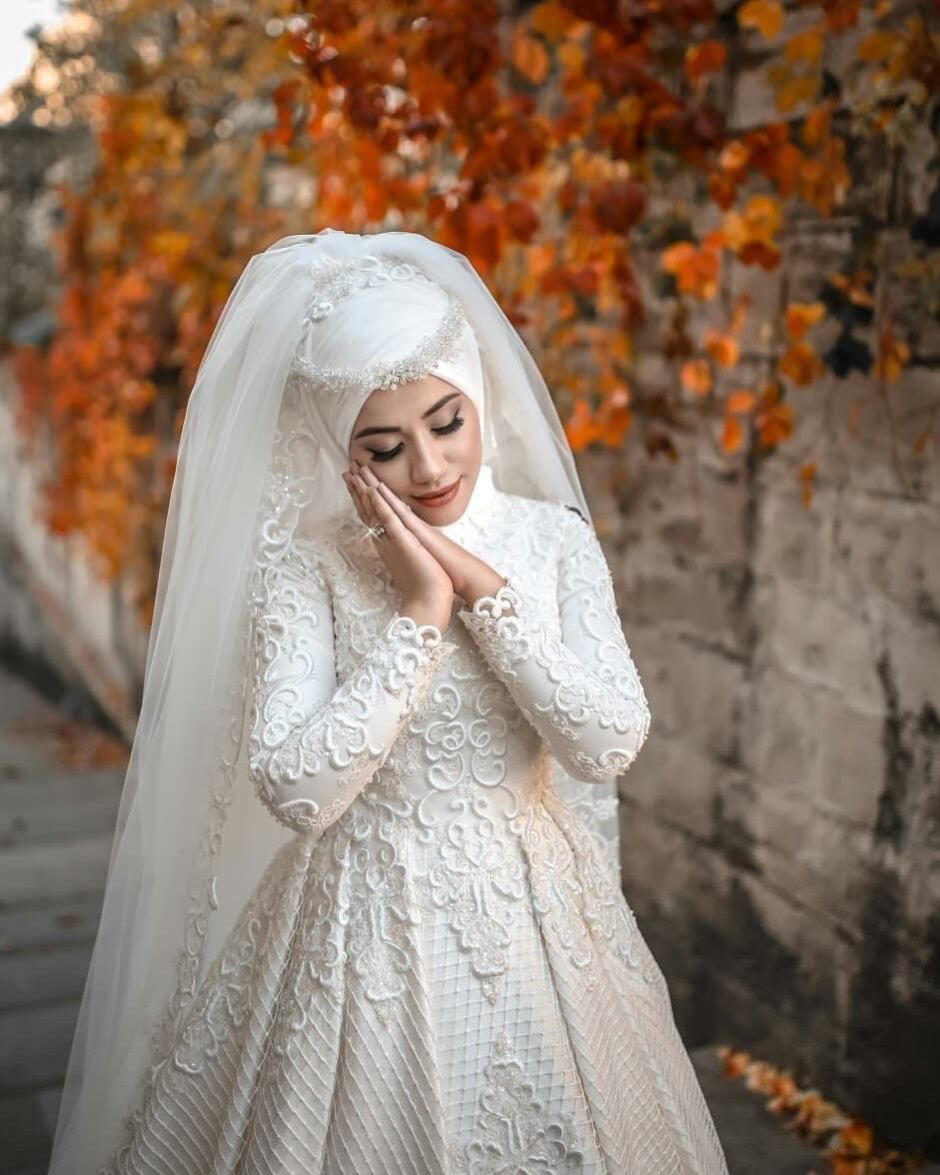Свадебный мусульманский макияж