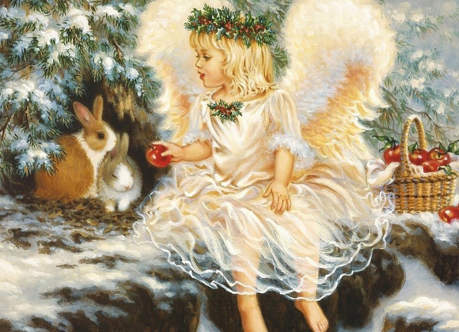 Художница Дона Гельсингер Рождество Иисуса