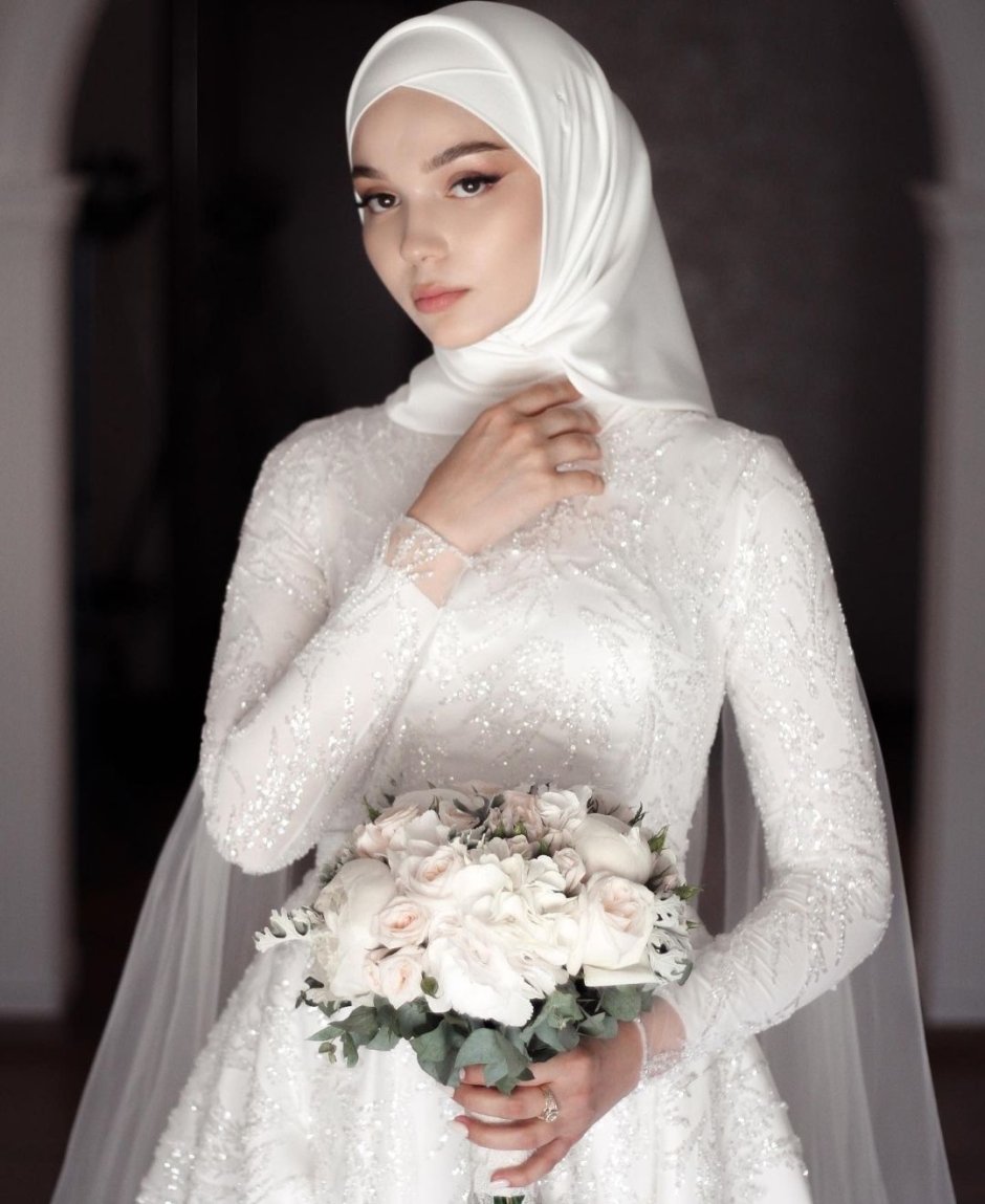 Свадебное платье мусульманское Эстетика