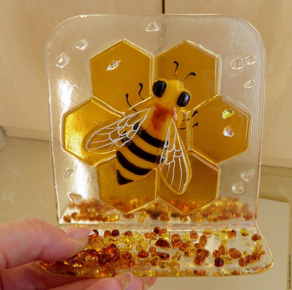 Рисование пчелы и мед в детском саду