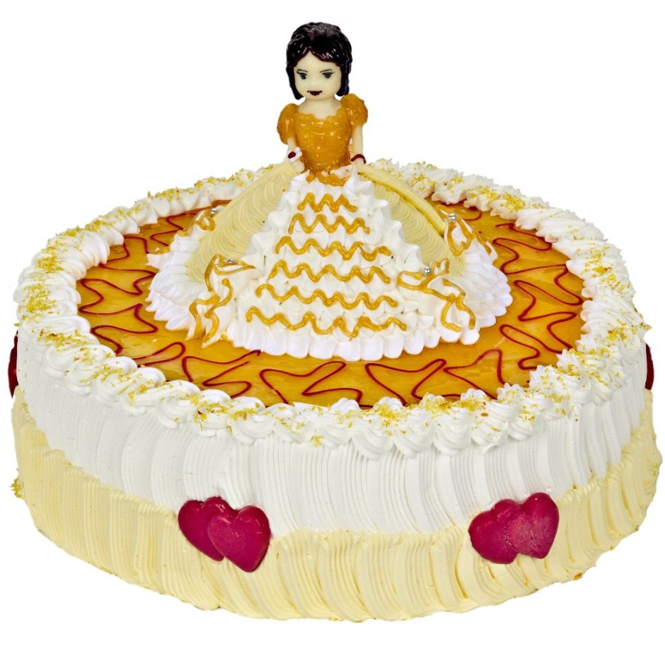 Творожный торт для принцесс