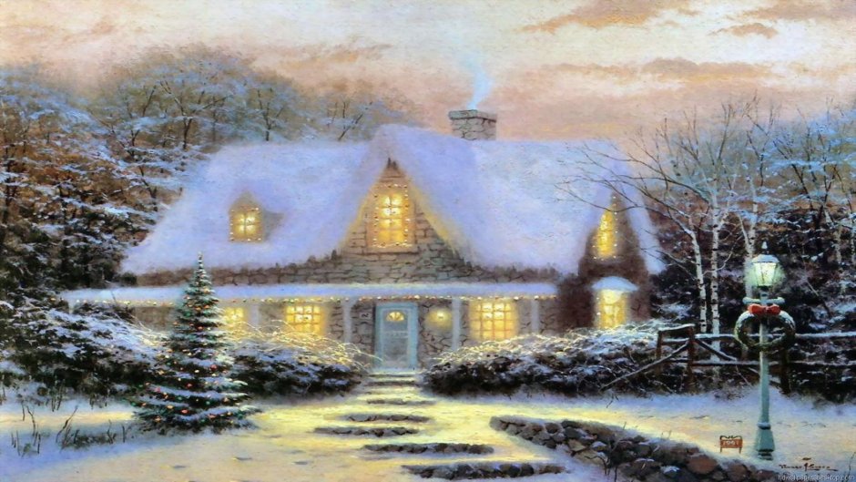 Томас Кинкейд Christmas Tree Cottage