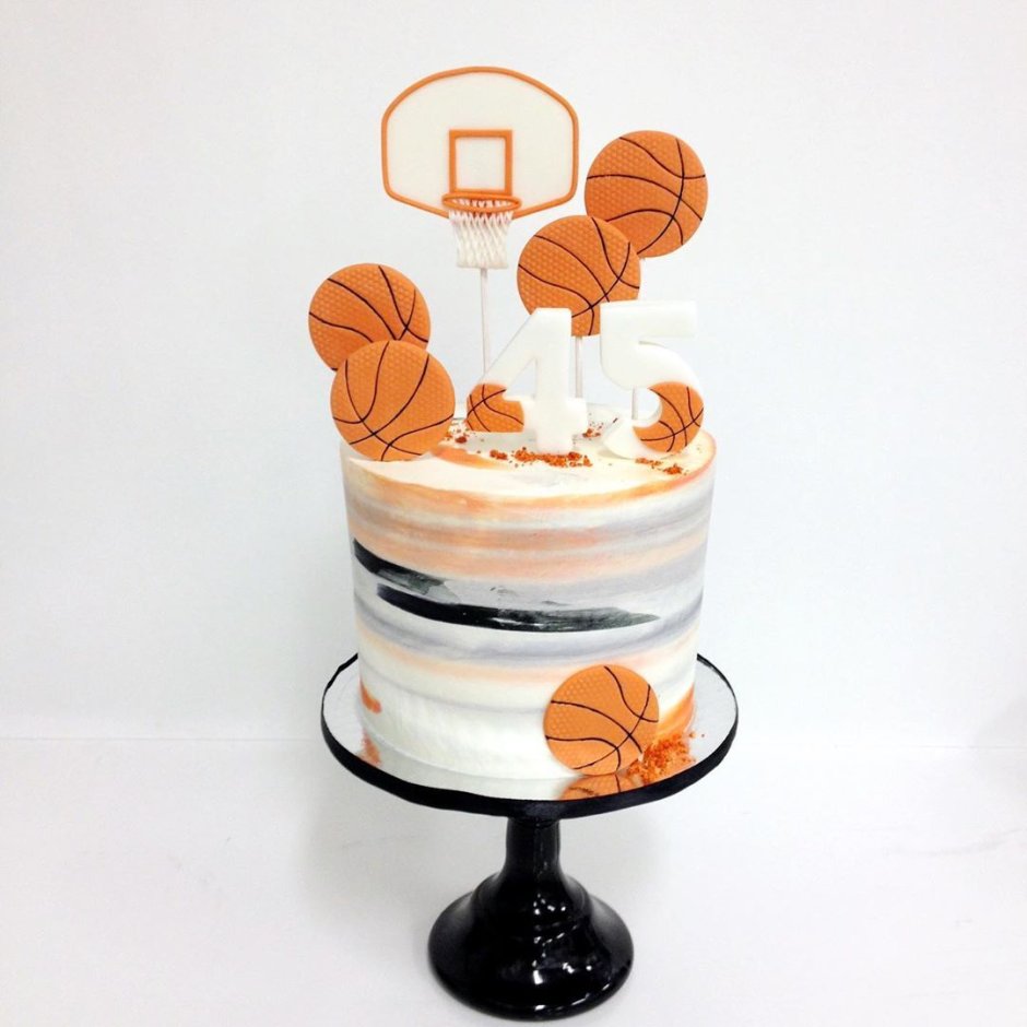 Декор баскетбольный торт