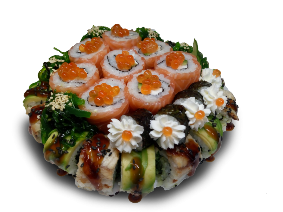 Праздничный салат «суши»