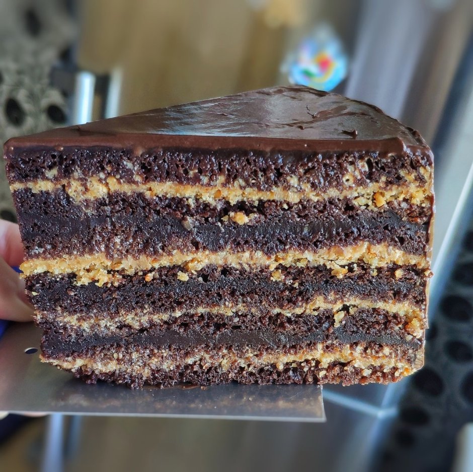 Протеиновый торт шоколадный