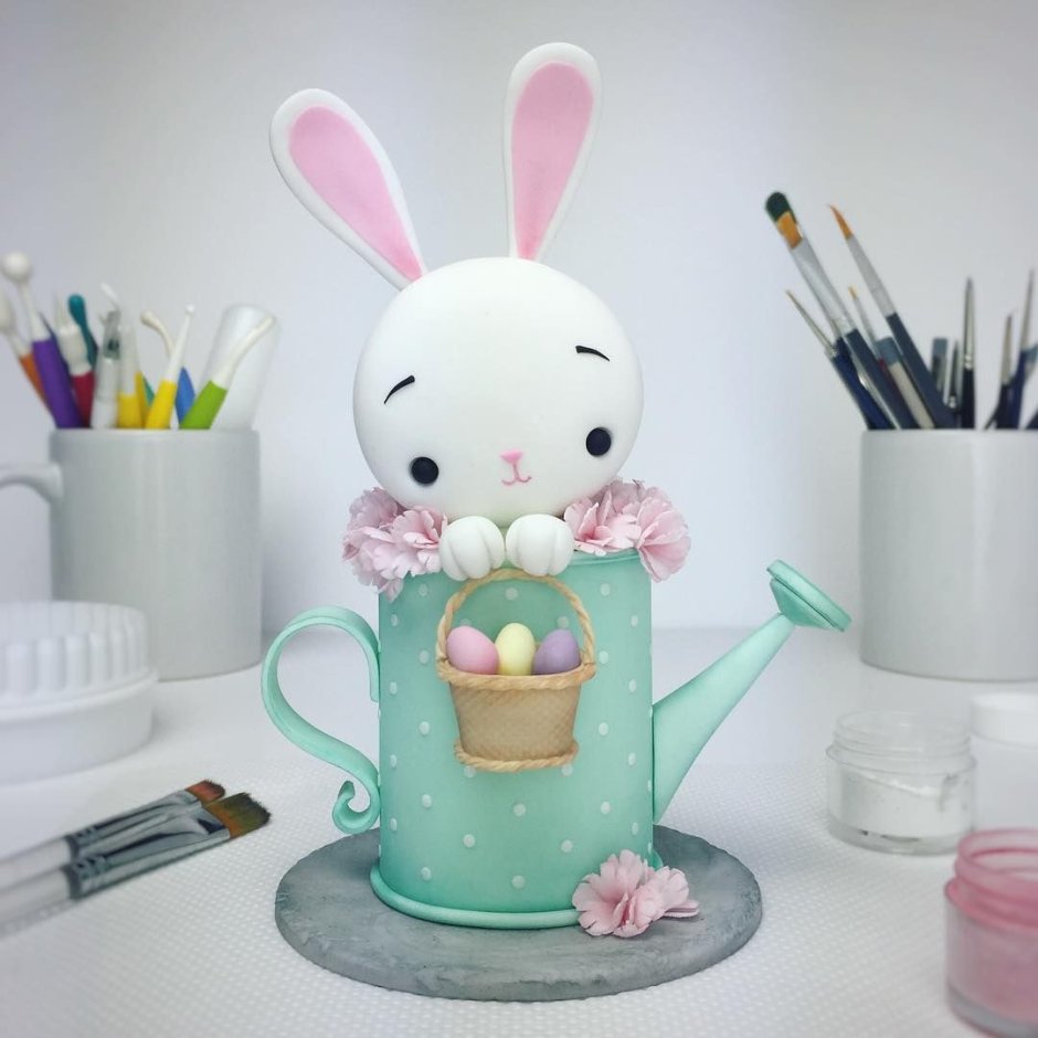 Coconut Bunny Cake Easter