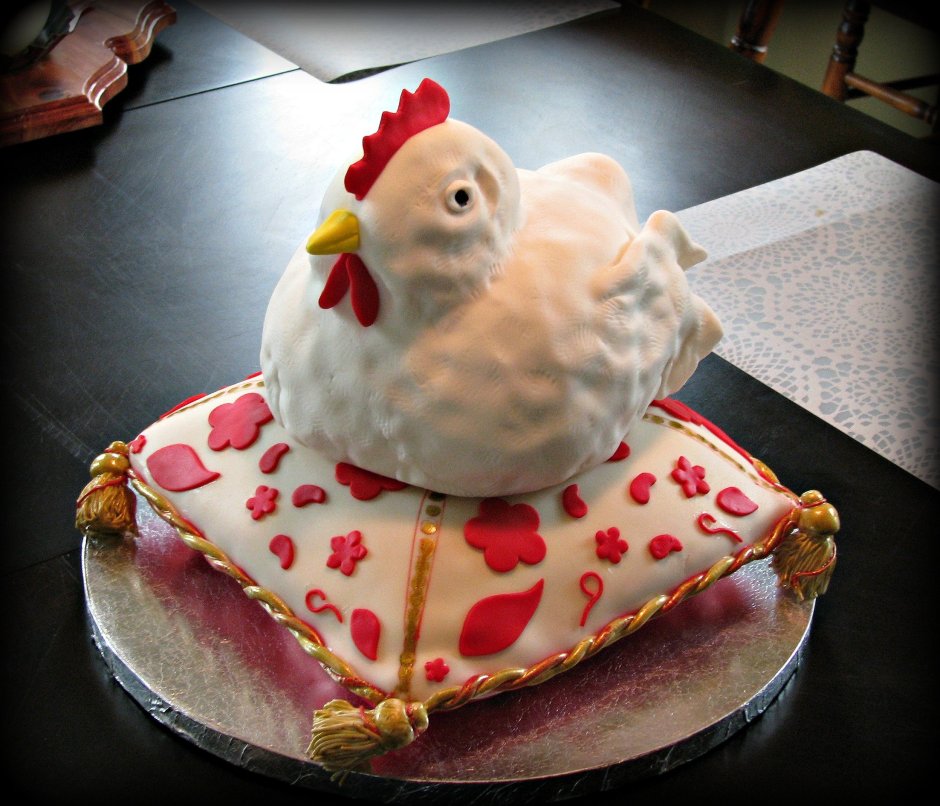 Тортик с цыплятами