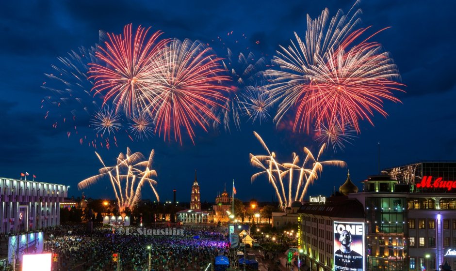 Салют Москва новый год